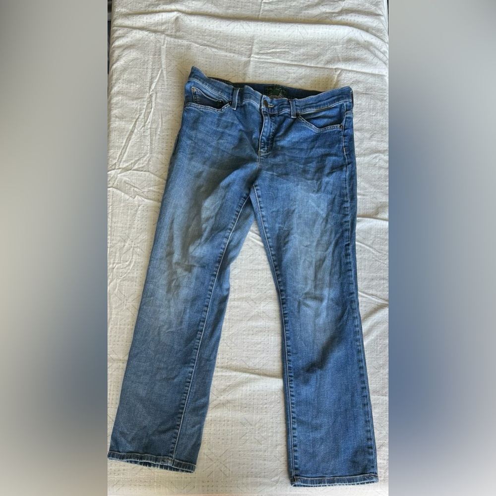Lauren By Ralph Lauren Jeans Womens Size 12 Classic Straight Fit